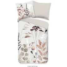 Good Morning Moya Blumen Grau 135 x 200 cm + 2 x 80 x 80 cm