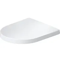 Duravit WC-Sitz 0027793200 37x54cm, abnehmbar, mit Absenkautomatik, weiß Seidenmatt