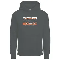 Jack & Jones Junior Hoodie 'KONTA' in dunkelgrau |