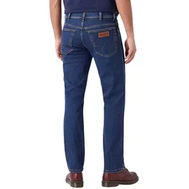 Wrangler Texas Stretch Jeans Dark Stone Blue 40 34