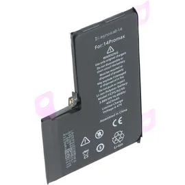 AccuCell Akku passend für Apple iPhone 14 Pro Max, diagnostizierbar, Li-Polymer, 3,86V, 4323mAh, 16,68Wh, ohne Werkzeug