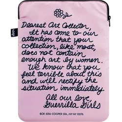 Museum Guerrilla Girls Dearest Art Collector Laptopetui 24 x 33 cm recycelt