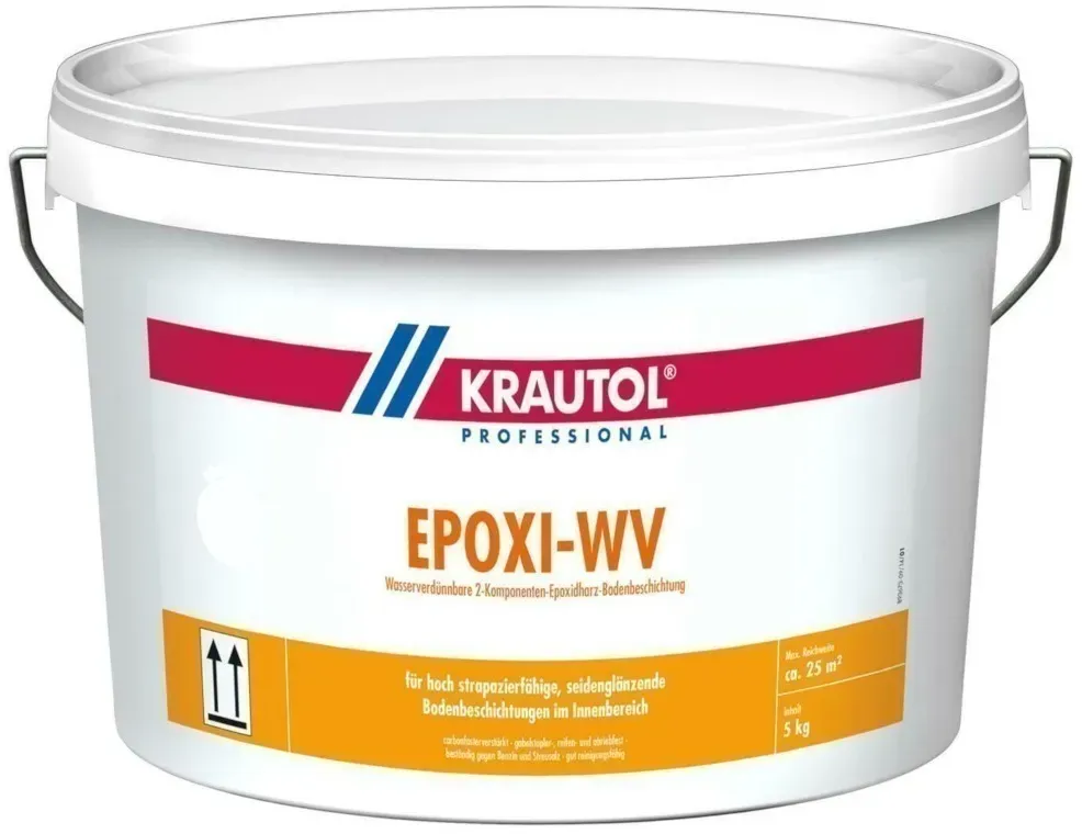KRAUTOL EPOXI-WV | 2-K Bodensiegel - RAL7023 Betongrau - 5kg