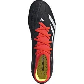 adidas Predator Pro FG CBLACK/FTWWHT/SOLRED, 44 2/3