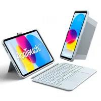 Inateck Hülle mit Tastatur für iPad 11 A16 2025, iPad 10. Gen Blau