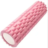 FELIXLEO Yogakissen Pilates Rolle Yoga Säule Rosa Faszienrolle Schaumstoff Sport Massage