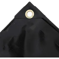 VidaXL Abdeckplane 650 g/m2 3,5x2,5 m Schwarz