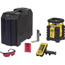 Stabila Rotationslaser LAR 350 mit manueller 2-Achsen-Neigung 7-teiliges Set