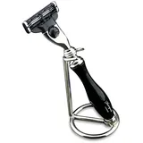 Gillette Mach3 Rasierer in Schwarz & Edelstahl Stand | Men's Shaving & Grooming Essentials> Geschenk für Ihn