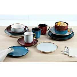Ritzenhoff & Breker Kaffeebecher Bali 0,4 l Blau 6 St.