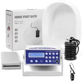 Vniolife Ionen Fußbad 2026 Upgrade Professionelles Detox Fußbad mit LCD-Display inkl. Heizgürtel, 1 Ionendüse & Reinigungspad, Für Zuhause, Wellnessstudio perfektes Geschenk (mit Becken)