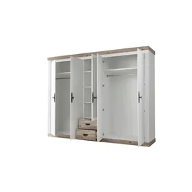 Möbel Kraft Kleiderschrank ¦ weiß