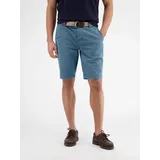 Lerros Chino-Bermuda mit Gürtel - Crispy Blue - 40