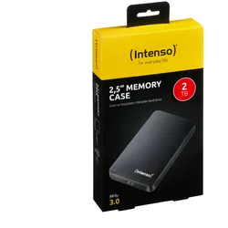 Intenso Portable Festplatte 2,5" schwarz, Speicherkapazität 2 TB