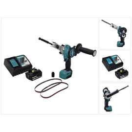 Makita DBS 180 RT1 Akku Bandfeile 18 V 9 x 533 mm Brushless + 1x Akku 5,0 Ah + Ladegerät