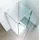 Glaszentrum Hagen Ares U-Duschkabine mit Drehtür 80 x 195 cm ESG Glas transparent