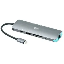 iTEC i-tec USB-C Metal Nano Docking Station mit 4K HDMI LAN und PD 100W