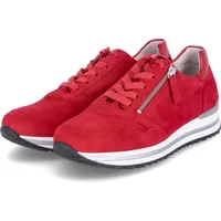 Gabor comfort Sportliche Schnürschuhe in rot, Größe 38 1⁄2 EU / 5,5 UK