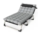 WLEJSL Tragbares Klappbett für Schlafzimmer Klappbett Fürs Büro Einzelbett für die Mittagspause Multifunktionsbett Campingbett für Erwachsene Im Freien für Camping Im Freien/Büro,A4