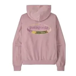 Patagonia Damen 95 Oval Logo Daily Hoodie (Größe XS, rosa)