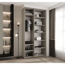abiks möbel Drehtürenschrank COMO 120 x 245,5 x 50 cm Gold