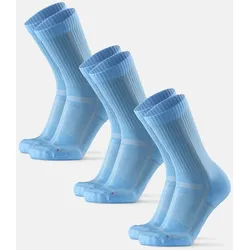 CREW LAUFSOCKEN FÜR LANGE DISTANZEN - 3-Pack - Hellblau - 43-47