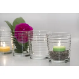 SANDRA RICH Kerzenhalter May Light Glas klar