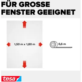 Tesa Fliegengitter Insect Stop Standard 150 x 180 cm Weiß