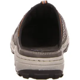 Rieker Herren 08096 Clogs, Grau (schwarz/rauch/rauch/00), 43 EU