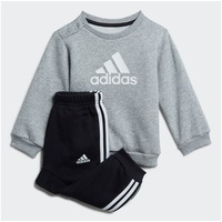 adidas Trainingsanzug Baby - grau/schwarz