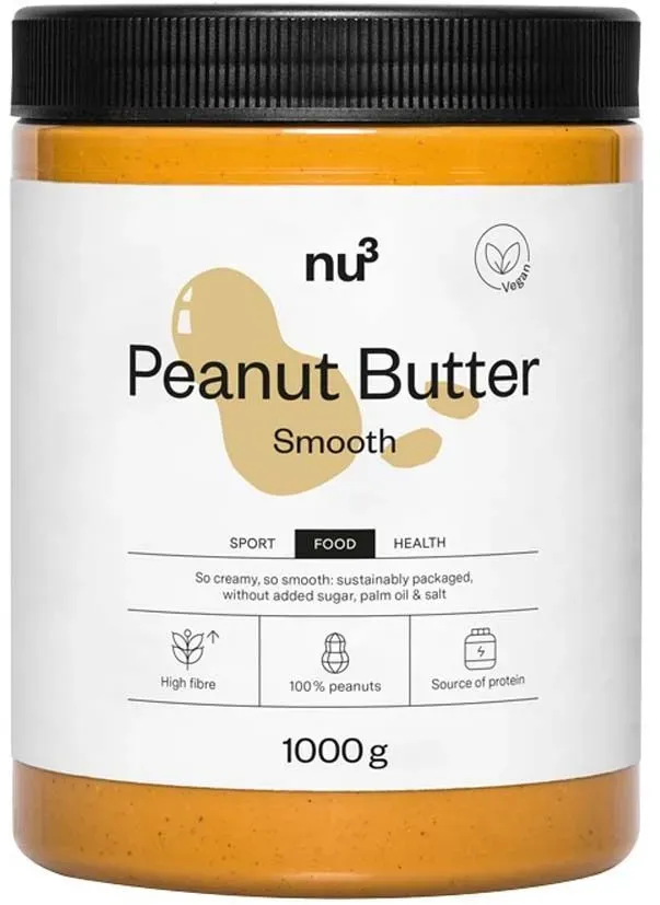 nu3 Erdnussbutter smooth Paste 1000 g 1000 g Paste