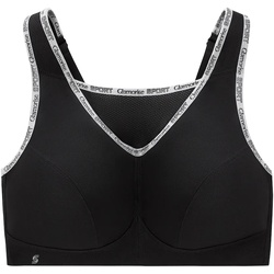 GLAMORISE Sport-Bustier mit bestem Halt - Schwarz Unterwäsche   Damen 