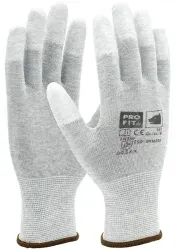Fitzner ESD Nylon-Feinstrickhandschuh 551-9 , 1 Packung = 12 Paar, Größe 9