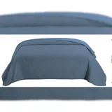 Wometo Tagesdecke 220 x 240 cm Blau