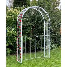 DanDiBo Ambiente Rosenbogen 140 x 0 x 0 cm Silber
