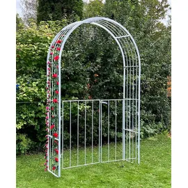 DanDiBo Ambiente Rosenbogen 140 x 0 x 0 cm Silber