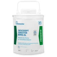 Dr. Schumacher Descosept Sensitive Wipes XL 120 Tücher)