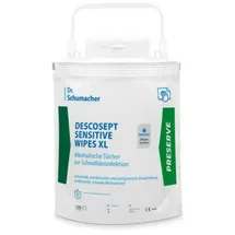 Dr. Schumacher Descosept Sensitive Wipes XL 120 Tücher)