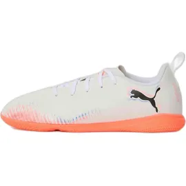 Puma Future 8 Play Hallenschuhe Kinder Puma White/Puma Black/Glowing Red 38