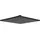 Evenes Samba II Kopfbrause 250 x 250 cm schwarz matt (93 236 53)