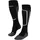 Skisocken aus Wolle Damen black mix 37-38