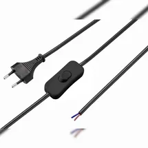 Sygonix SY-5044224 Strom Anschlusskabel Schwarz 1.50m