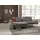 W.Schillig Eckcouch Leder 2-Sitzer Grau