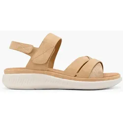 Komfort Sandale - Damen - beige