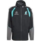 adidas Mechanics Regenjacke schwarz/grau L