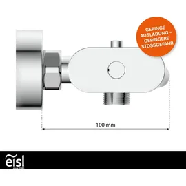 Eisl Carneo Thermostat-Wannenbatterie 1330090