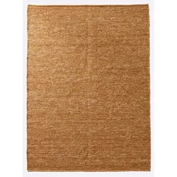Teppich HEINE HOME Gr. 3, orange (terra), H:12mm, Wolle, Wolle, Teppiche