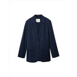 Denim Tom Tailor Da. Blazer mit Nadelstreifen