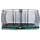 EXIT TOYS Elegant Inground-Trampolin 244 x 427 cm inkl. Economy Sicherheitsnetz grün