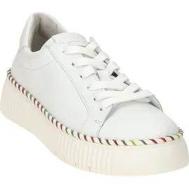 Gabor Plateau Schnürschuhe in Weiß 40 EU - Gr.:
